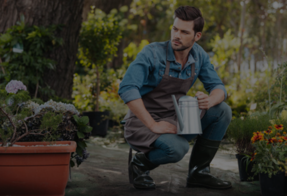 leather gardening aprons