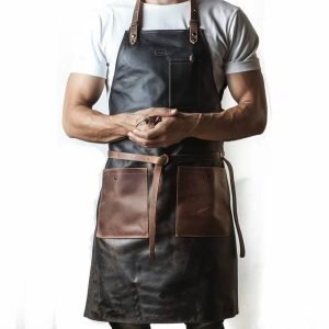 Why Do Chefs and BBQ Lovers Prefer Leather Aprons? 4 FlameFrenzy Chef Leather Apron