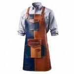 Colorizy Dual Color Crazy Horse Leather Apron