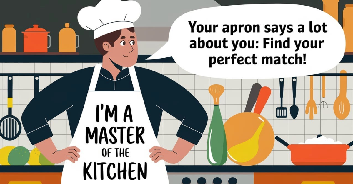 Your Apron Says a Lot About You: Find Your Perfect Match