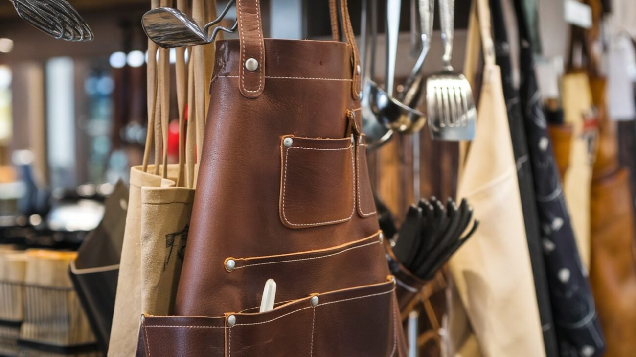 where to buy leather chef apron