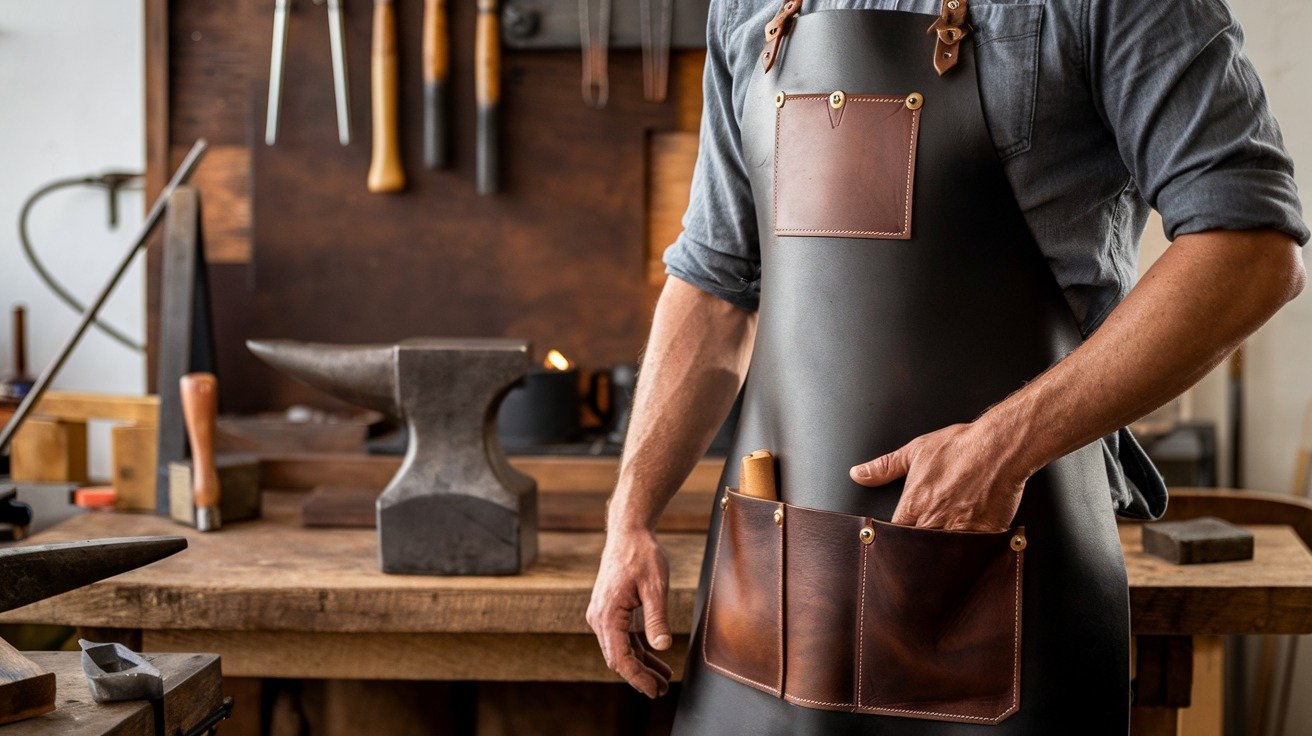 Style and Function in Blacksmith Leather Aprons 3 Style and Function in Blacksmith Leather Aprons