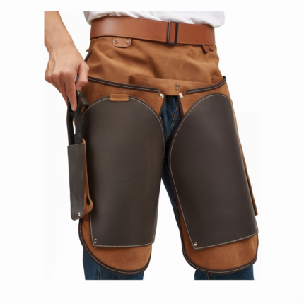 Classic Suede Farrier Apron for Horses