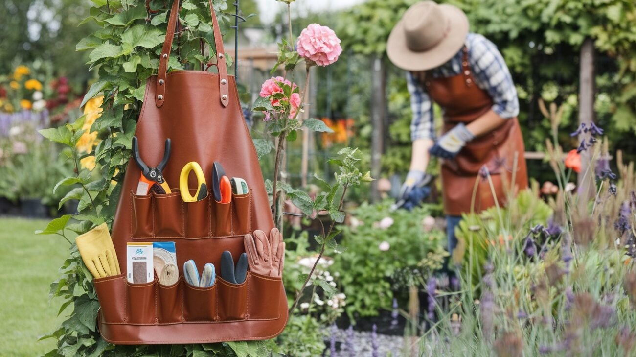PlantMaster Garden Apron - Your Gardening Buddy to Shine!