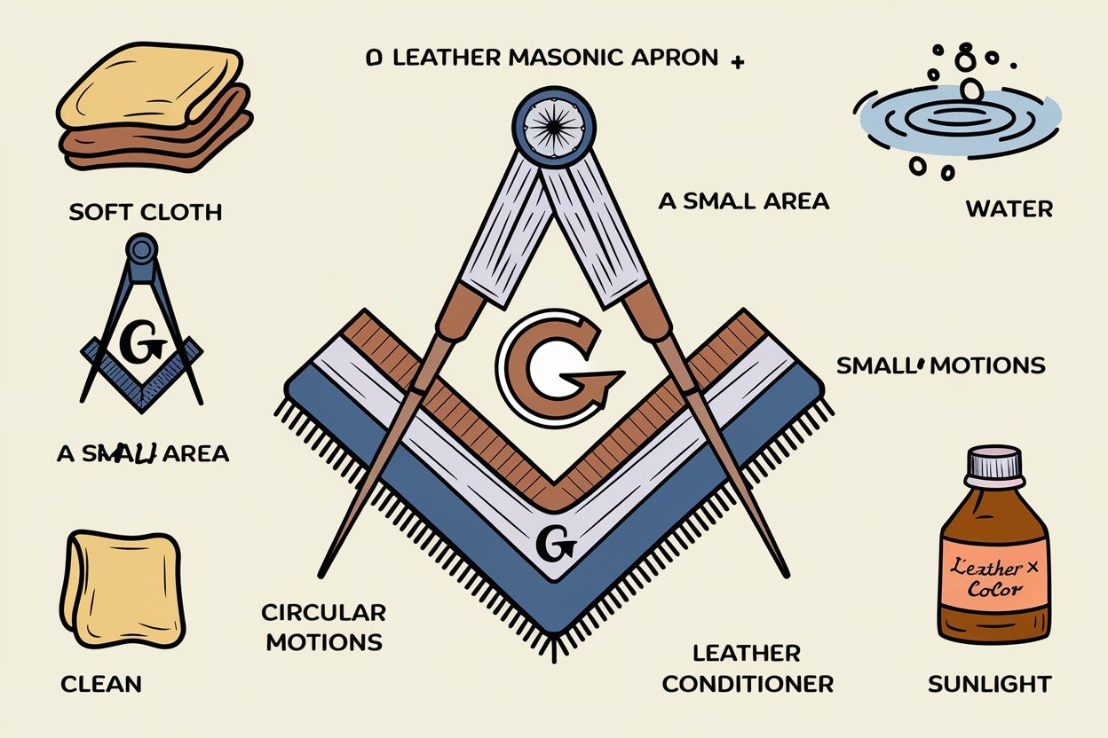 How to Properly Maintain a Leather Masonic Apron? 3 How to Properly Maintain a Leather Masonic Apron