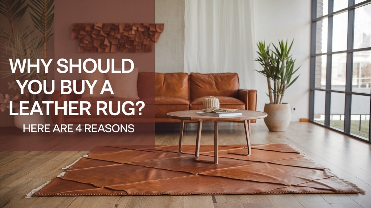 Why Should You Buy a Leather Rug? Here Are 4 Reasons