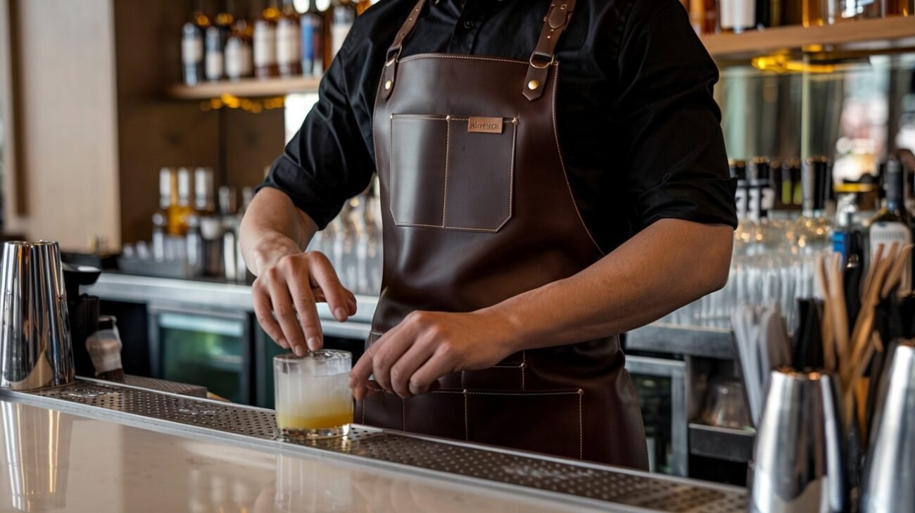 Bar Leather Aprons- Style, Service, and Strength