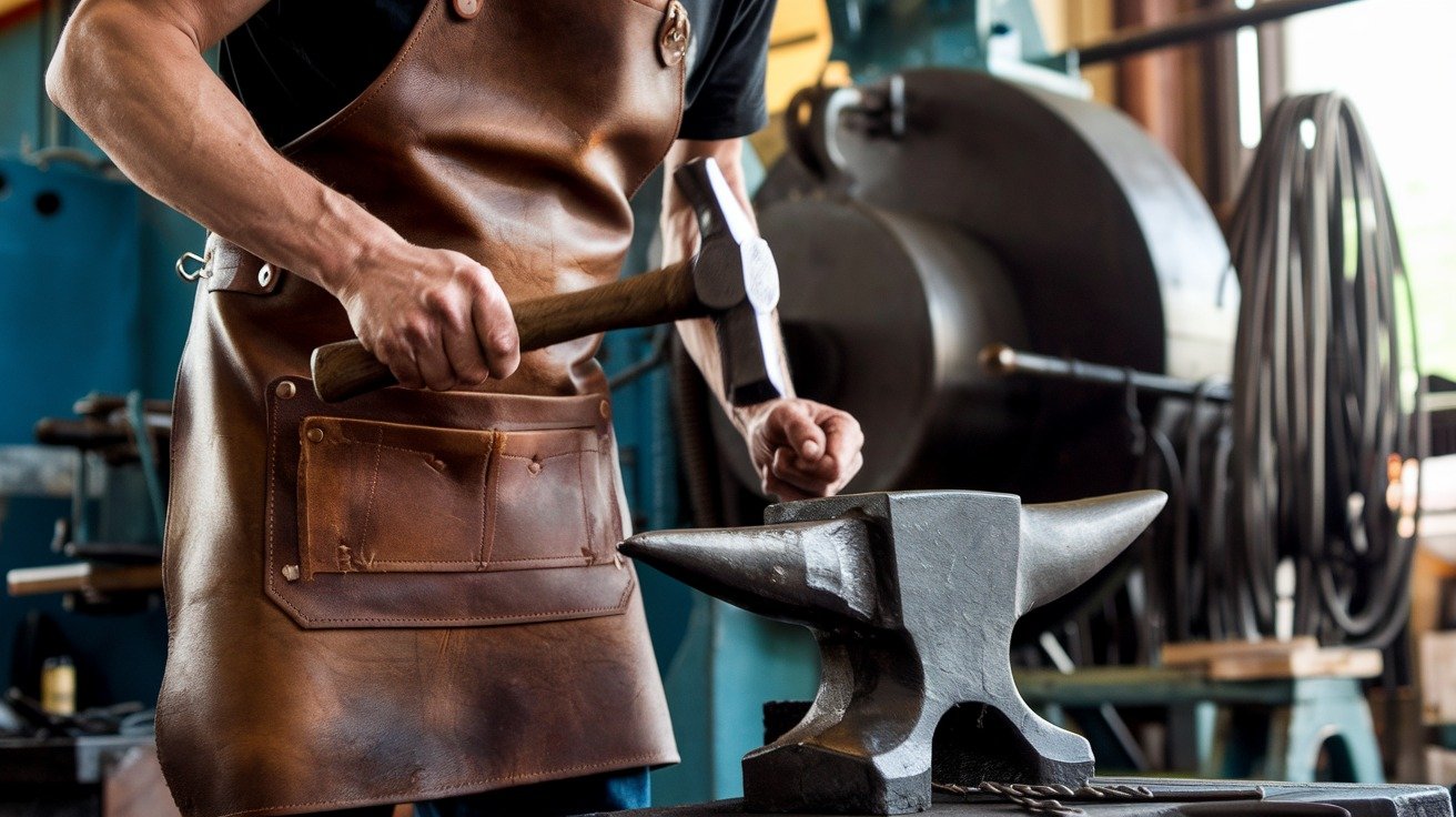 What Weight Leather is Ideal for a Blacksmith Apron? 2 What Weight Leather is Ideal for a Blacksmith Apron?