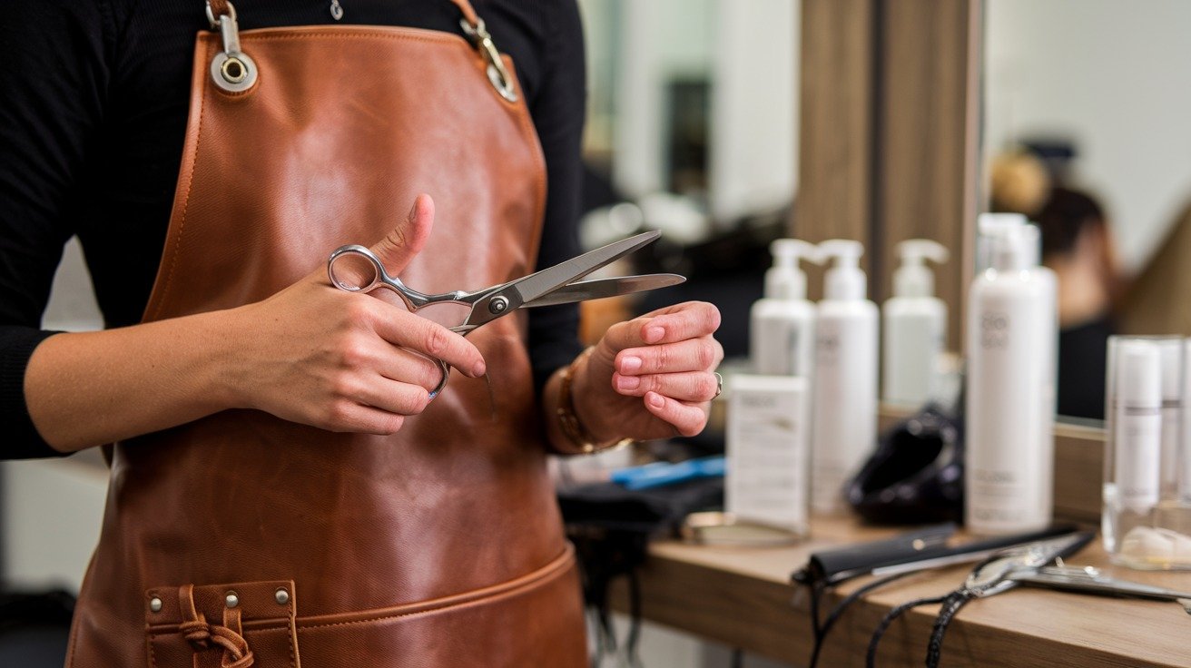 What to Look For in a Hairstylist Leather Apron? 3 What to Look For in a Hairstylist Leather Apron