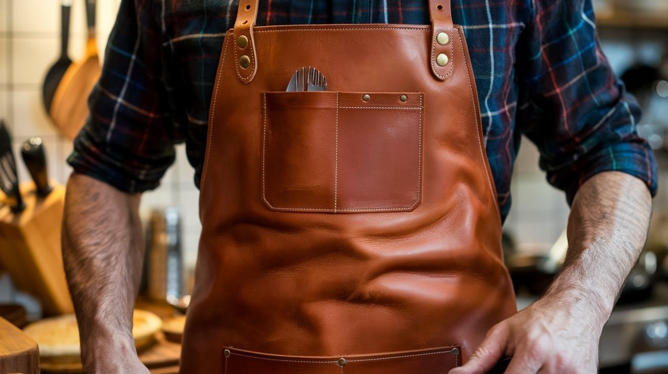 What on earth men's leather shop work kitchen apron ? 2 What on earth men's leather shop work kitchen apron ?