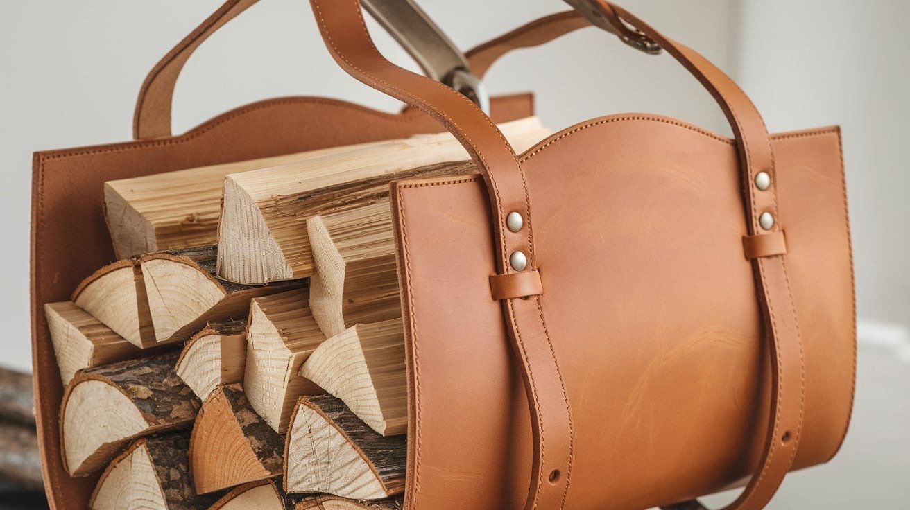 The Essential Guide to Leather Log Carriers - Practical and Stylish 1 The Essential Guide to Leather Log Carriers: Practical and Stylish