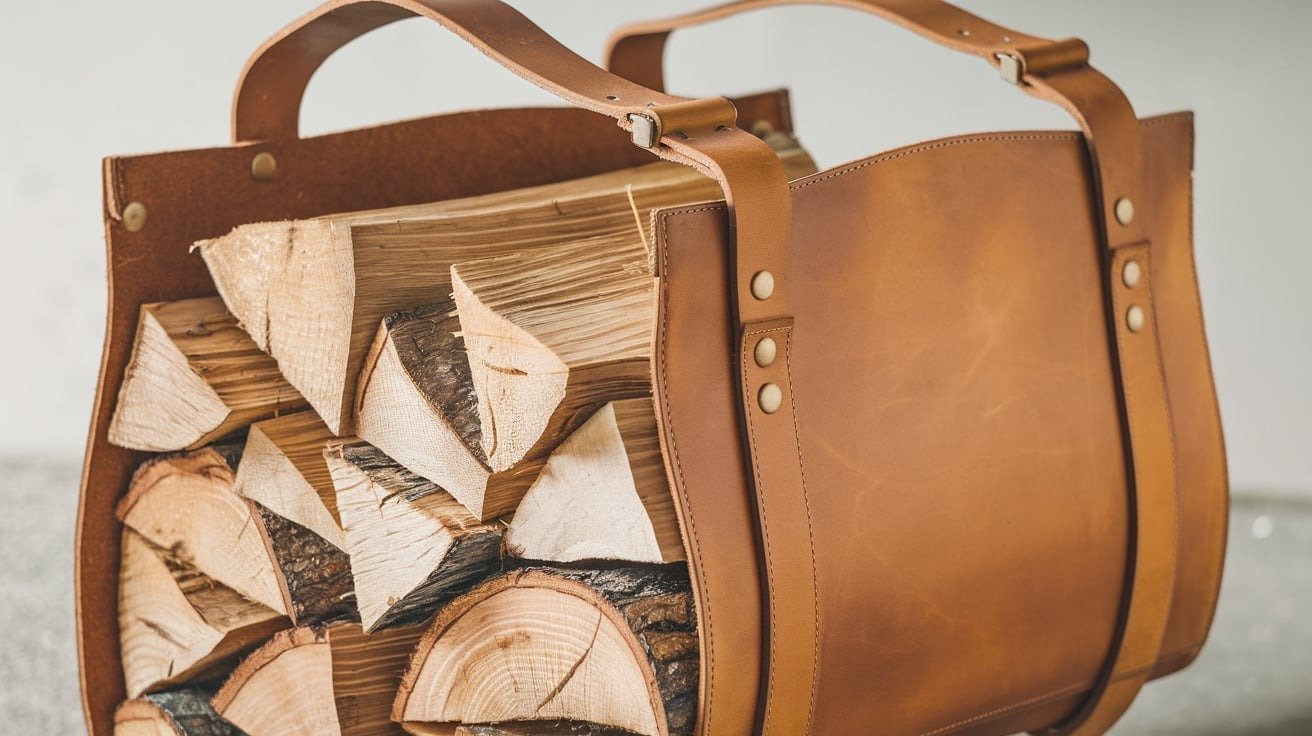 The Essential Guide to Leather Log Carriers - Practical and Stylish 2 The Essential Guide to Leather Log Carriers: Practical and Stylish