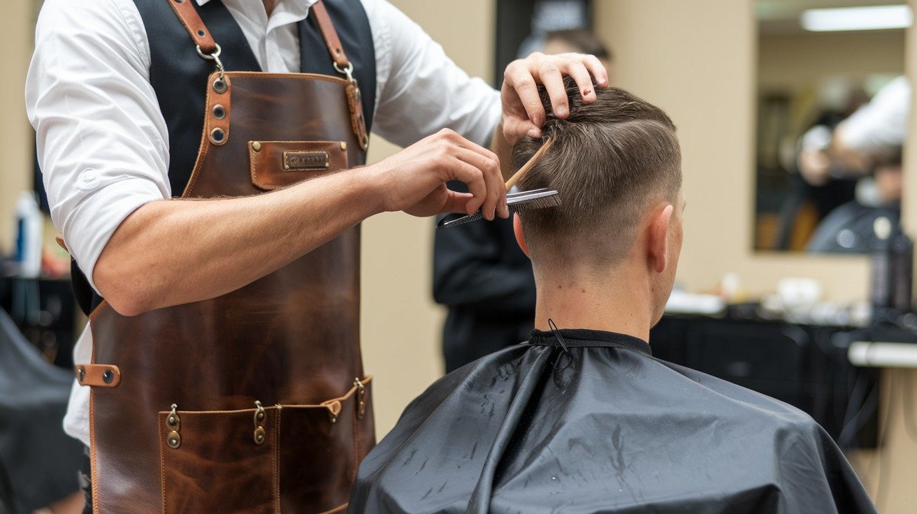 Barber Leather Apron – Interesting Facts, Pros and Strategies for Purchase 2 Barber Leather Apron – Interesting Facts, Pros and Strategies for Purchase