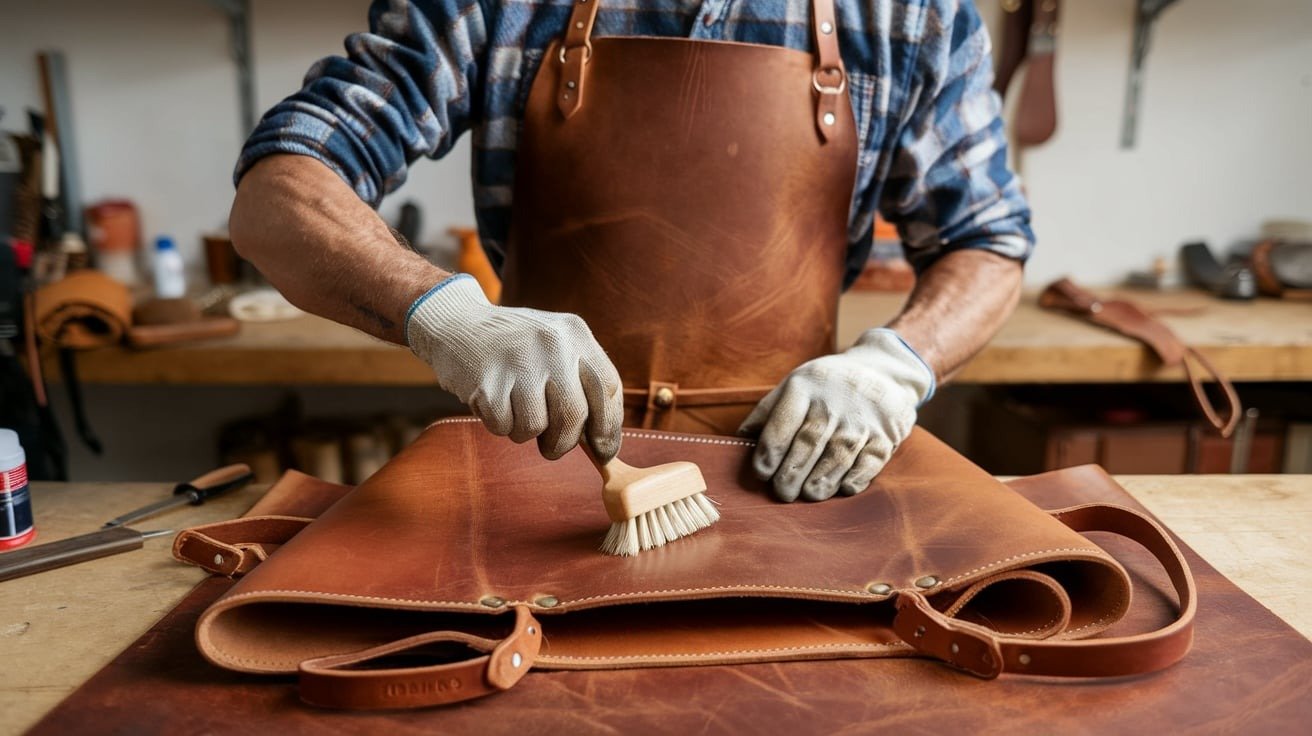 How to Clean a Leather Apron? Tips from Expert Leather Workers 2 How to Clean a Leather Apron? Tips from Expert Leather Workers: