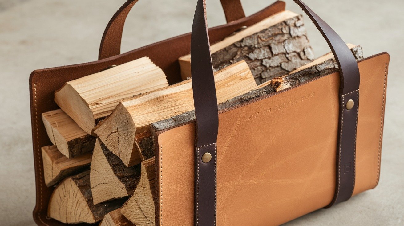 The Essential Guide to Leather Log Carriers - Practical and Stylish 3 The Essential Guide to Leather Log Carriers: Practical and Stylish