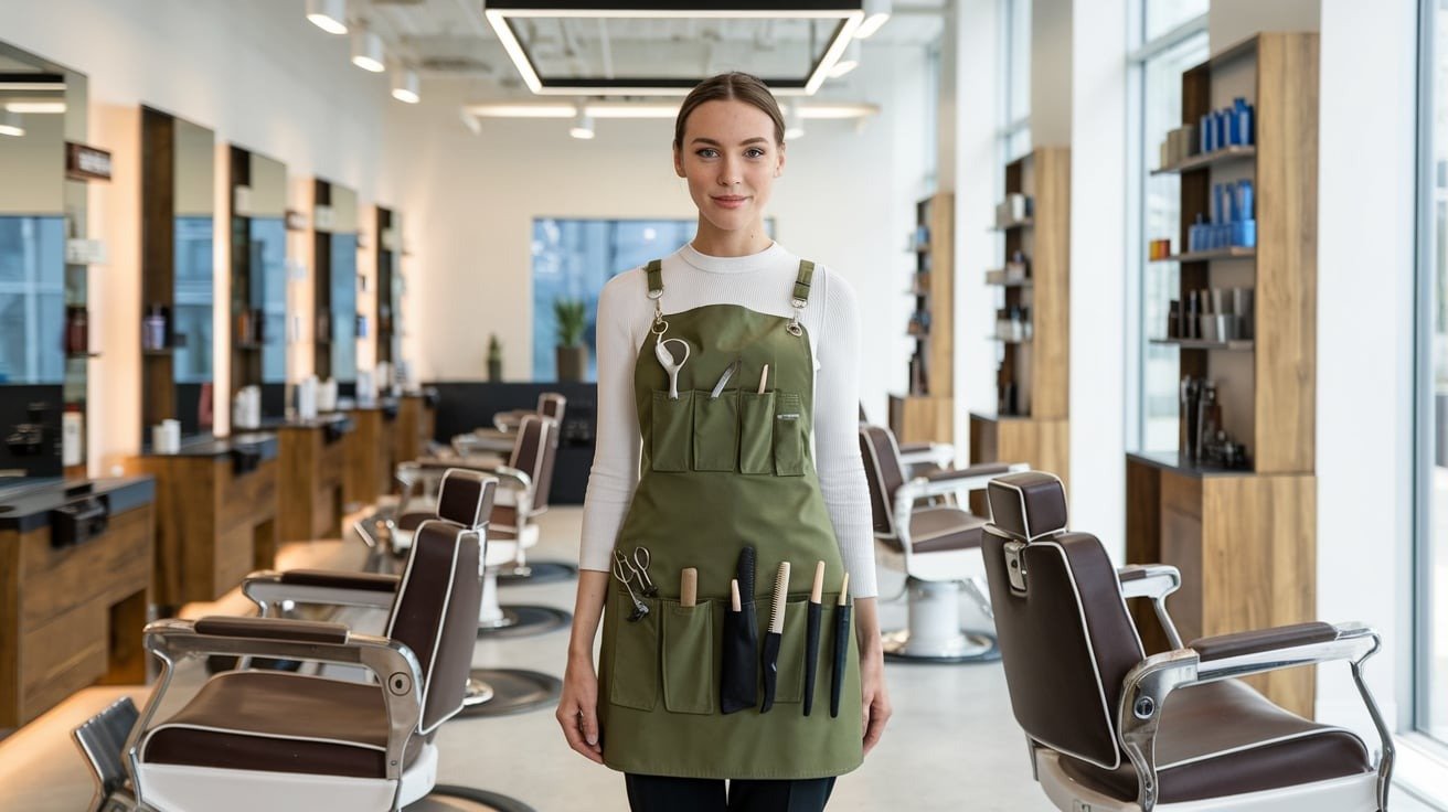 The Complete Guide to Female Barber Aprons - Fashion, Practicality, and Design 3 The Complete Guide to Female Barber Aprons: Fashion, Practicality, and Design