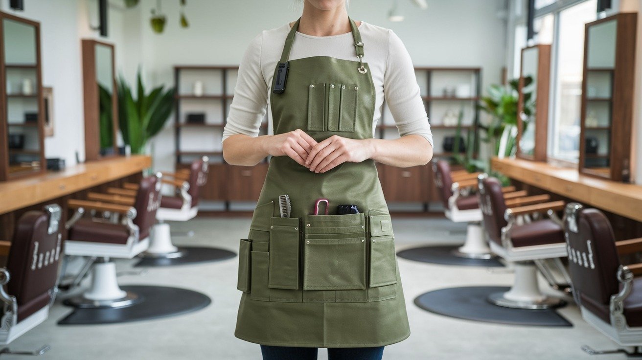 The Complete Guide to Female Barber Aprons - Fashion, Practicality, and Design 1 The Complete Guide to Female Barber Aprons: Fashion, Practicality, and Design