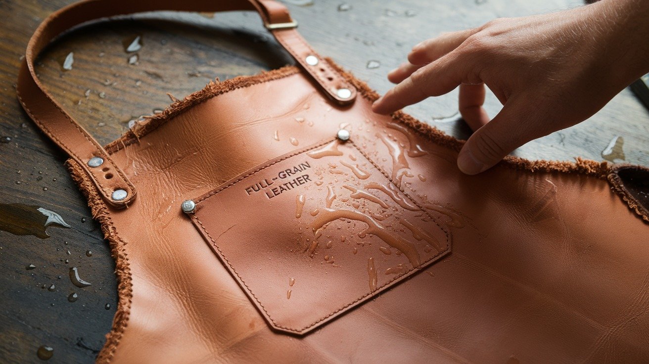 How to Identify Genuine Leather for Apron?