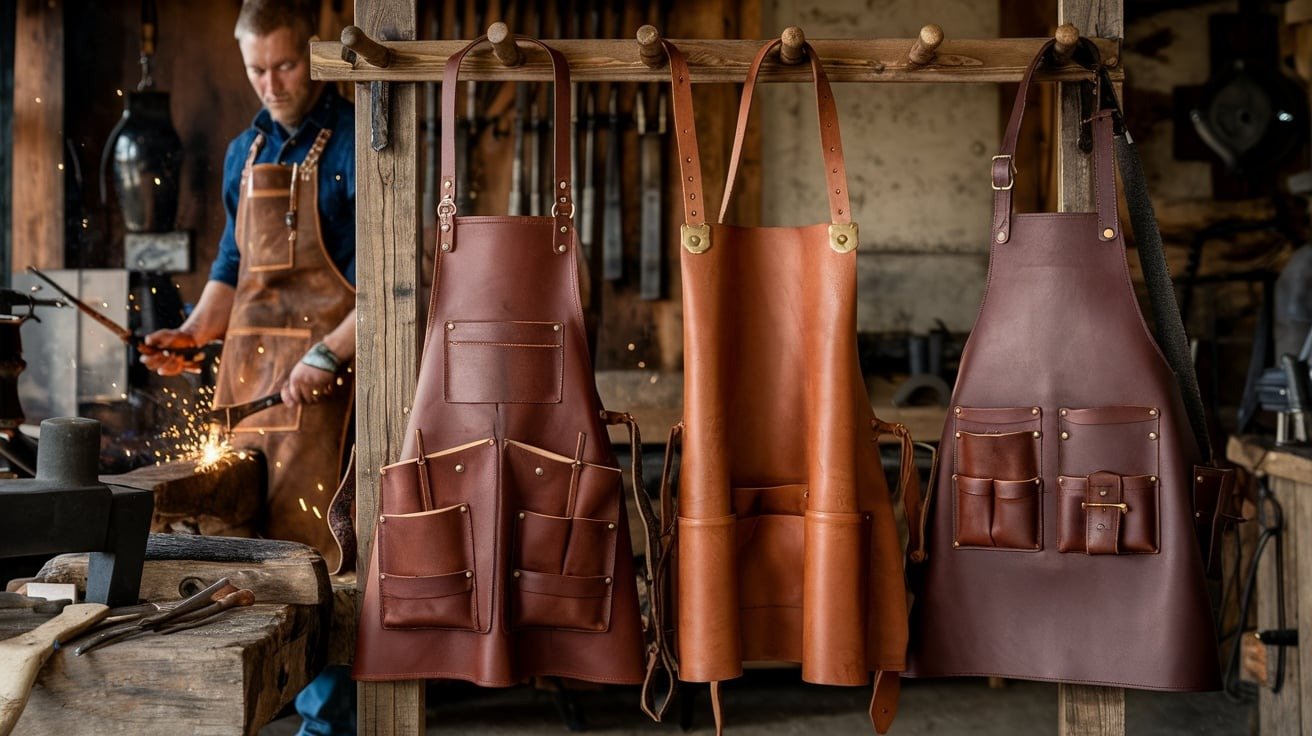 Best 4 Aprons for Blacksmiths- Forge in Style 1 Best 4 Aprons for Blacksmiths- Forge in Style