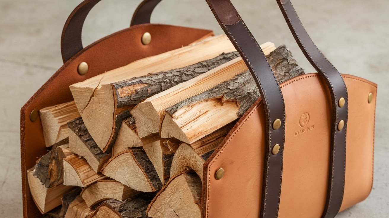 The Essential Guide to Leather Log Carriers - Practical and Stylish 4 The Essential Guide to Leather Log Carriers: Practical and Stylish