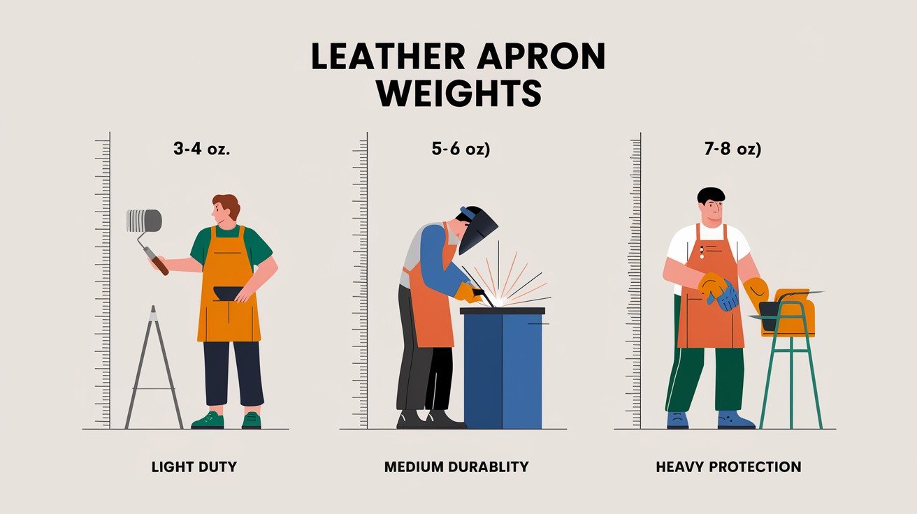 What Weight Leather is Most Suitable for Aprons?