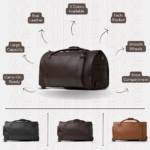 Apron Vogue NOVA Convertible Real Leather Duffle Bag - Regular