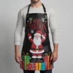Merry Maker Black Crazy Horse Leather Apron