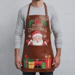 Frosty’s Forge Brown Crazy Horse Leather Apron