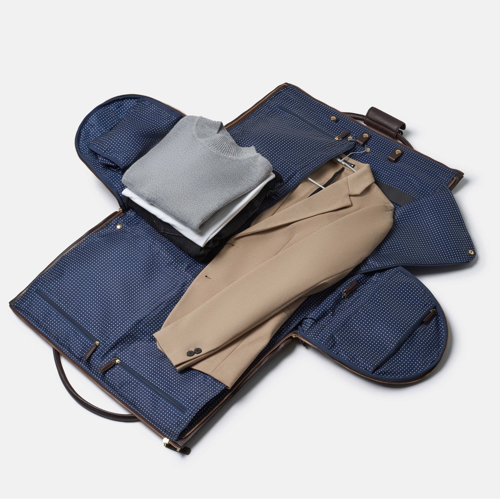 nova20 Apron Vogue NOVA Convertible Real Leather Duffle Bag - Regular - Image 2