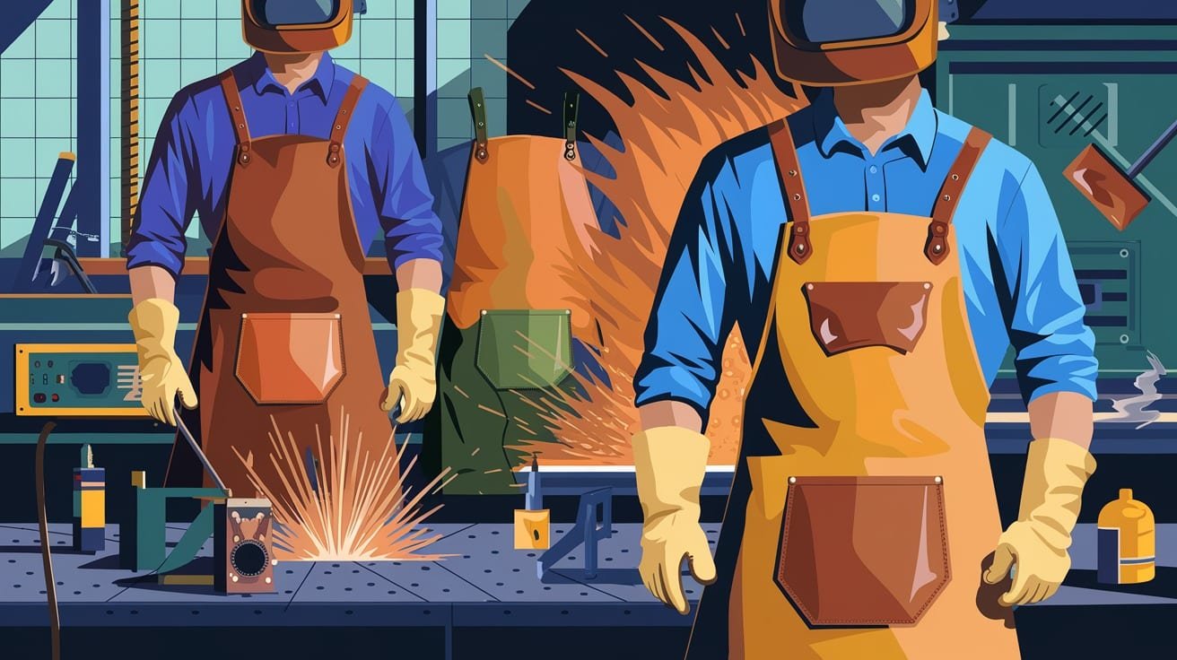 Why Leather Is Preferred for Welding Aprons? 3 Why Leather Is Preferred for Welding Aprons?