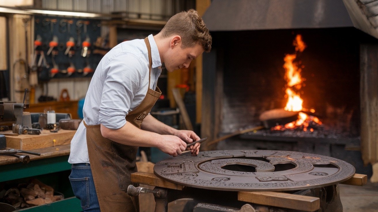 Rising Stars: 3 Young Blacksmiths in Forge-Leather Aprons 3 
Rising Stars: 3 Young Blacksmiths in Forge-Leather Aprons