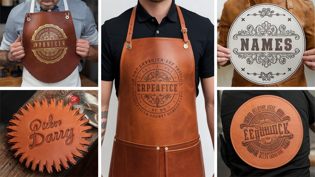 Crafting Perfection - Personalized Designs on Leather Aprons 1 Crafting Perfection: Personalized Designs on Leather Aprons