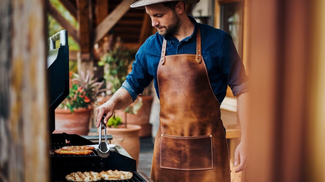 Leather Aprons for BBQ and Gastronomy: Combining Style, Durability, and Functionality