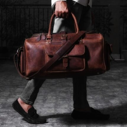 Best Groomsmen Gift-Personalized Leather Bag