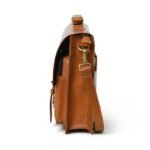 Christmas Gifts for Men-Handmade Leather Laptop Bag & Briefcase - Image 2