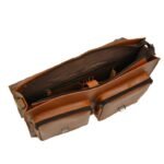 Christmas Gifts for Men-Handmade Leather Laptop Bag & Briefcase
