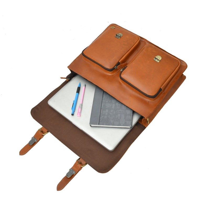Christmas Gifts for Men-Handmade Leather Laptop Bag & Briefcase6 Christmas Gifts for Men-Handmade Leather Laptop Bag & Briefcase
