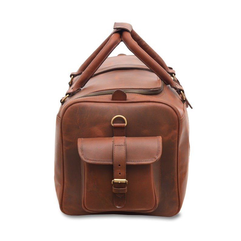 Custom Leather Duffle Bag-Ideal Father's Day Gift4 Custom Leather Duffle Bag-Ideal Father's Day Gift