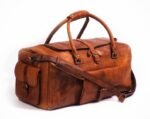 Custom Leather Travel Bag-Weekender & Carry-On for Men-Great Christmas Gift