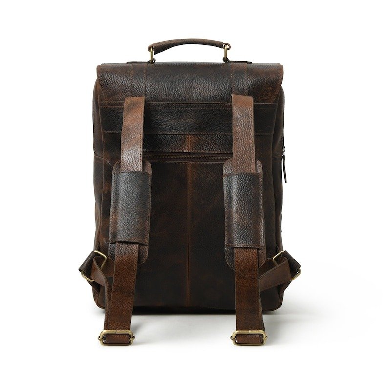 Custom Monogram Leather Backpack-Handmade Laptop Bag for Men & Women2 Custom Monogram Leather Backpack-Handmade Laptop Bag for Men & Women