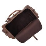 Durable Leather Travel Bag-Custom Retro Weekender for Men & Women