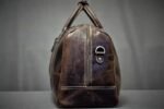 Full Grain Leather Travel Duffle Bag