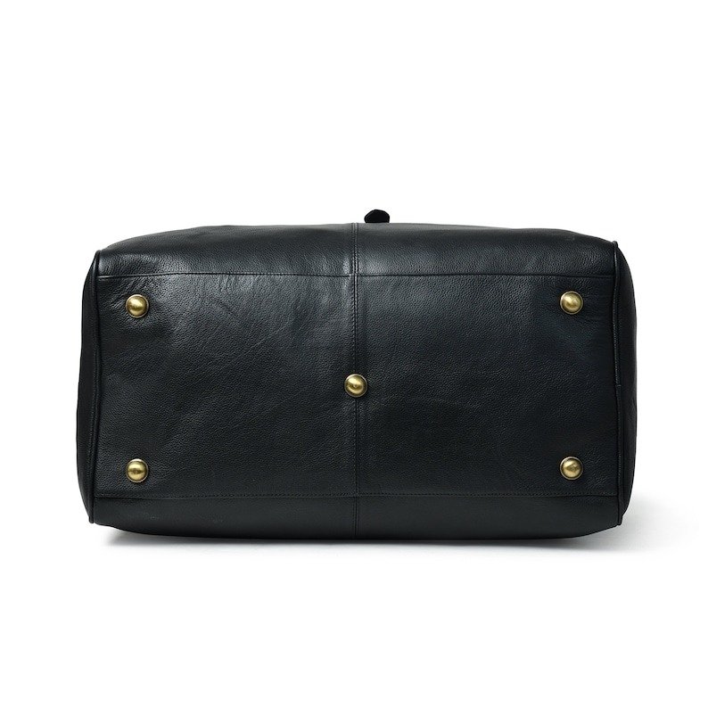 Hunter Black Leather Travel Duffle-Full Grain Leather Weekender & Holdall for Men8 Hunter Black Leather Travel Duffle Bag-Full Grain Leather Weekender & Holdall for Men