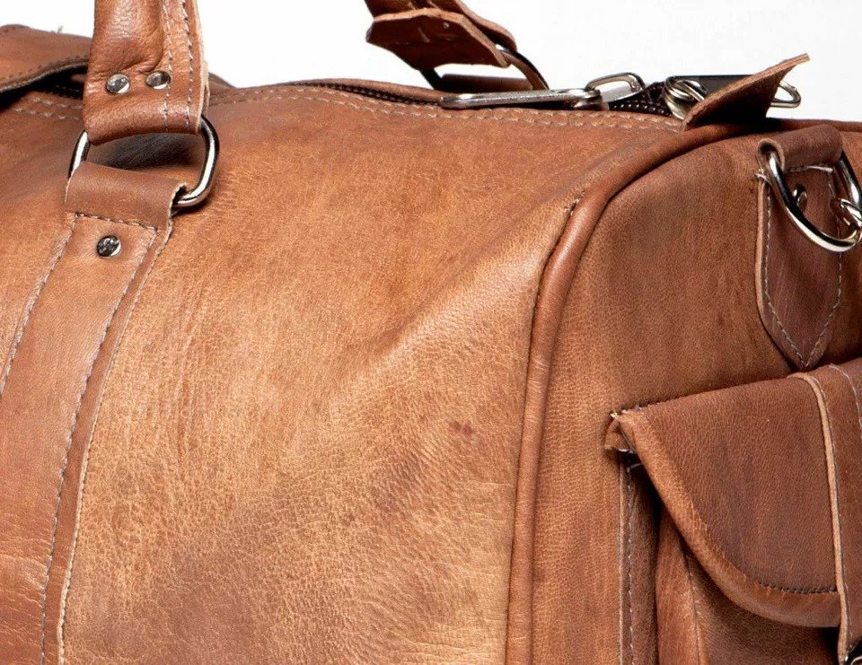 Leather Duffle Bag Men Travel Genuine Gym Luggage Overnight Vintage Weekender2 Leather Duffle Bag Men Travel Genuine Gym Luggage Overnight Vintage Weekender