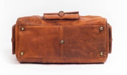 Leather Duffle Bag for Men-Perfect Holiday & Travel Companion