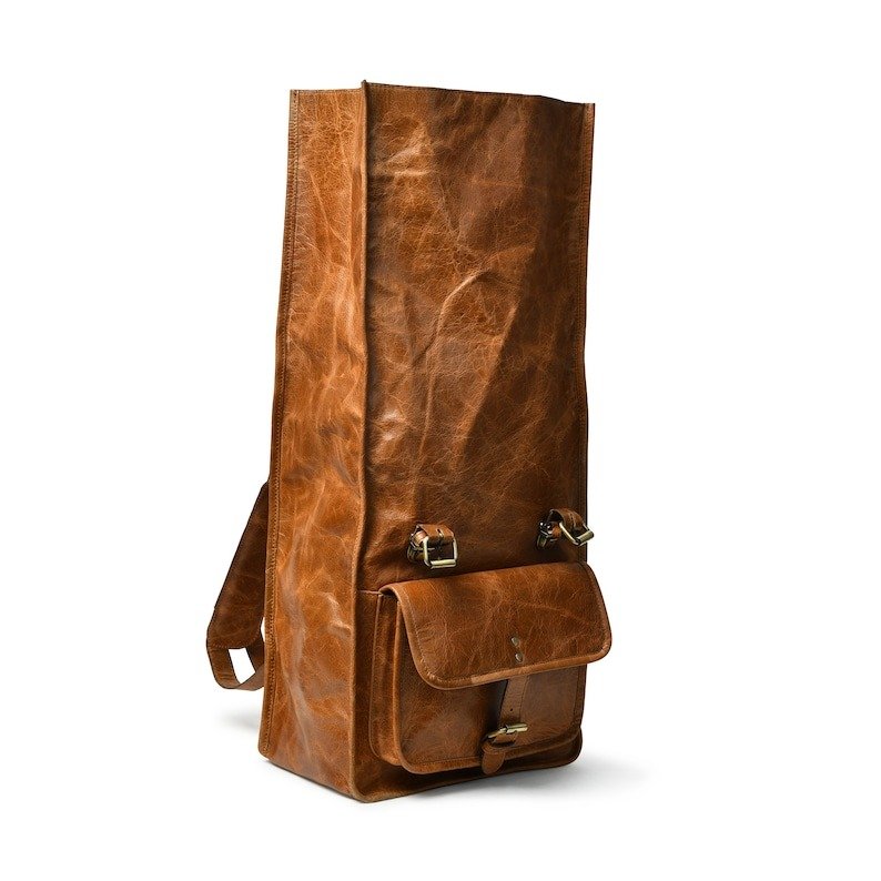 Men's Leather Rolltop Backpack – Versatile Laptop & Everyday Rucksack3 Men's Leather Rolltop Backpack – Versatile Laptop & Everyday Rucksack