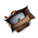 Men's Leather Rolltop Backpack – Versatile Laptop & Everyday Rucksack