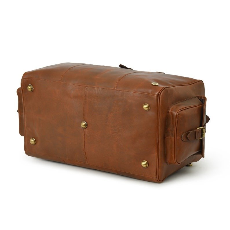 Personalized Embossed Leather Bag-Best Travel Gift for Men0 Personalized Embossed Leather Bag-Best Travel Gift for Men
