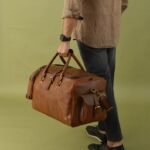 Personalized Embossed Leather Bag-Best Travel Gift for Men - Image 7