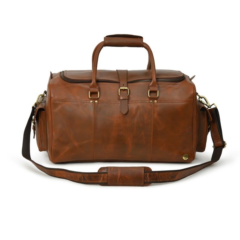 Personalized Embossed Leather Bag-Best Travel Gift for Men2 Personalized Embossed Leather Bag-Best Travel Gift for Men